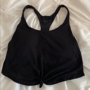 alo Yoga sports bra/crop top size M